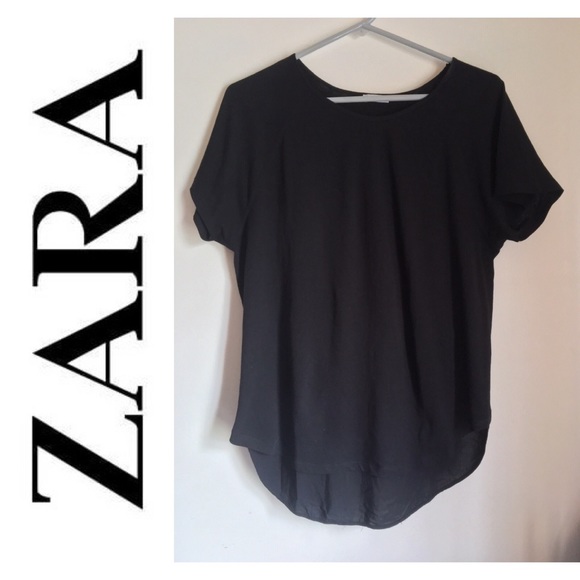 Zara Tops - Zara BW Collection women’s medium black top